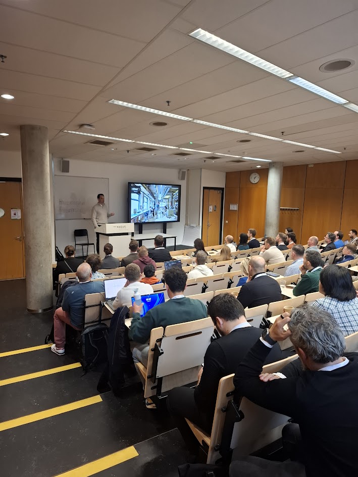 Engaged audience listening to a BILT Europe speaker